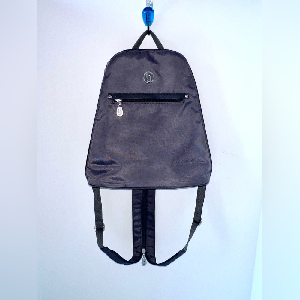 Baggallini Memphis Convertible Backpack RIFD‎ Protection Gray
